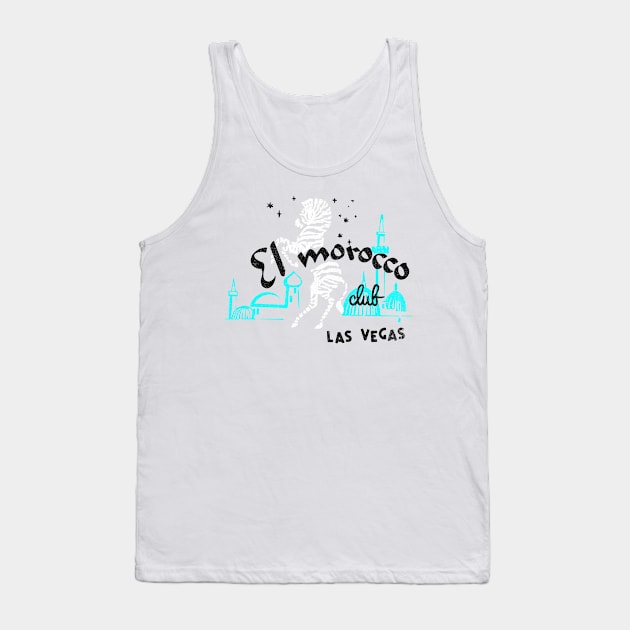 Vintage El Morocco Club Casino Las Vegas Tank Top by StudioPM71